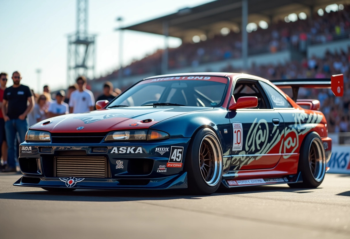 nissan silvia s14 drift